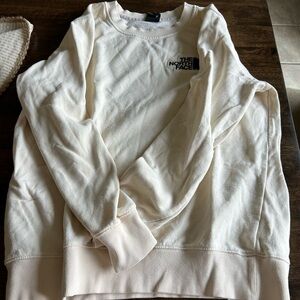 North Face Cream Sweatshirt
